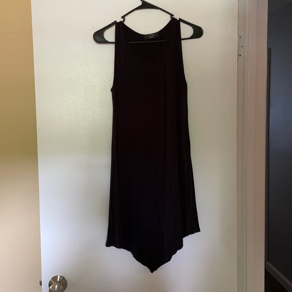 Tank top black dress